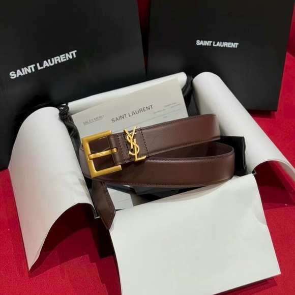 YSL Saint Laurent poplar belt - Picture 1 of 5